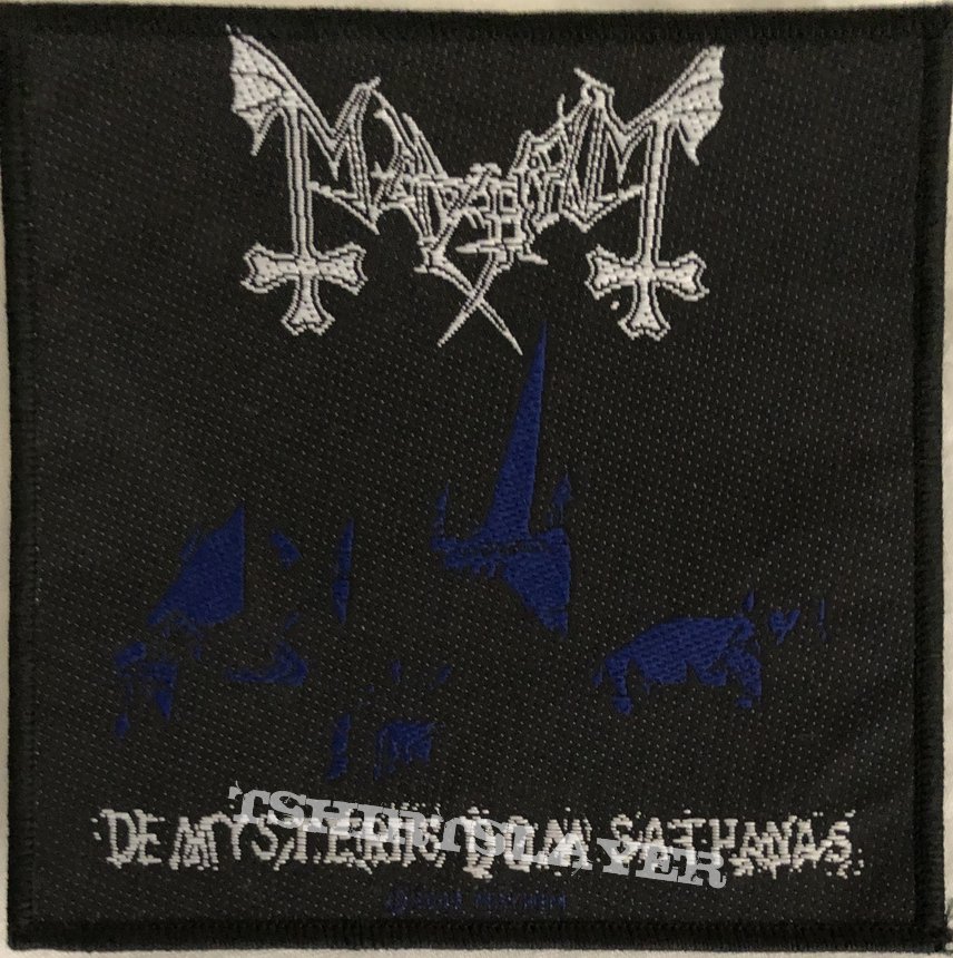 Mayhem- De Mysteriis Dom Sathanas patch