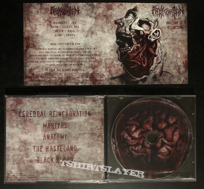 Pray for Pain - Anatomy of Extinction CD