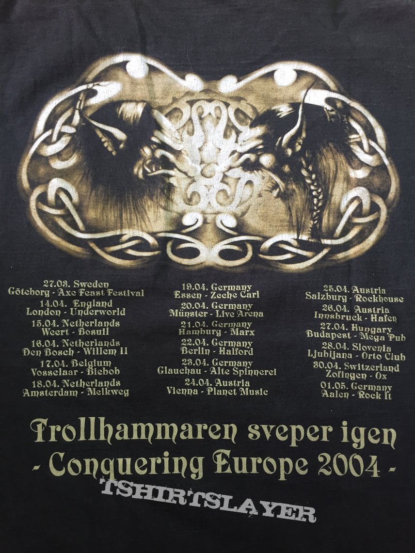 Finntroll tour 2004 tshirt