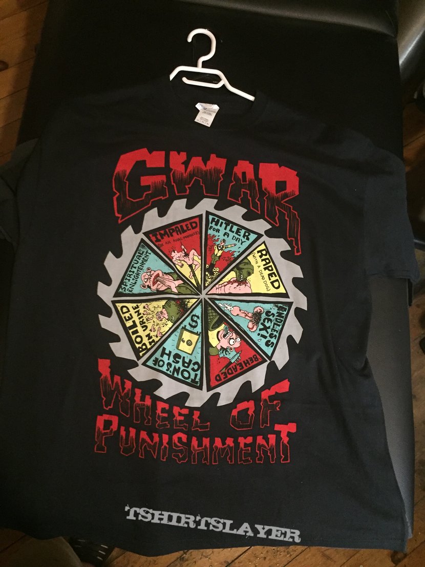 GWAR T shirt collection 