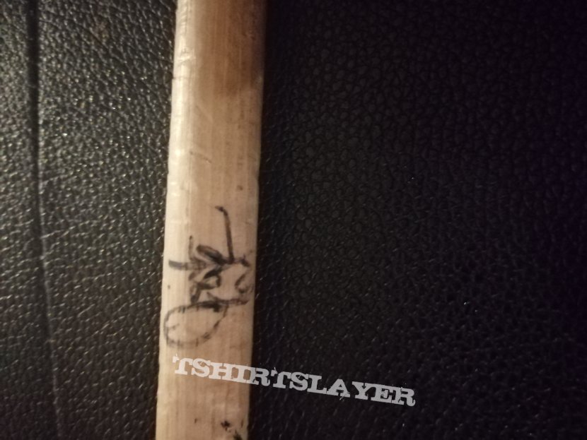 HammerFall signed drumstick