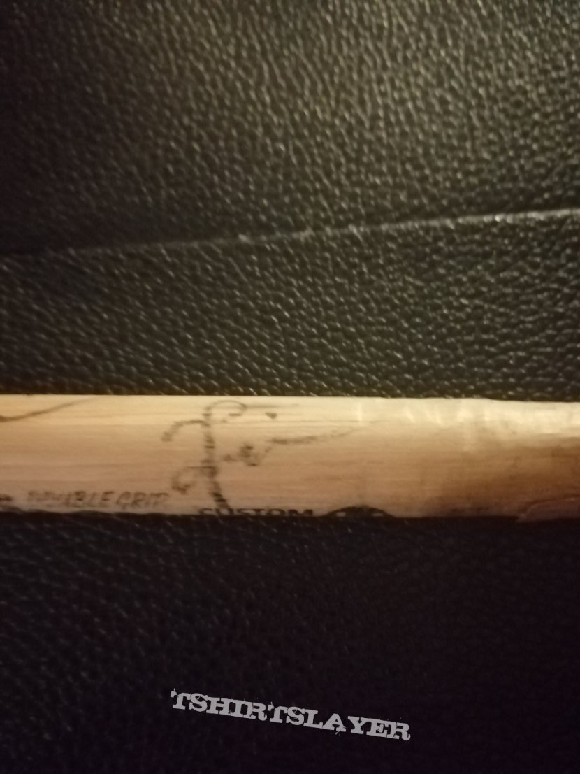 HammerFall signed drumstick