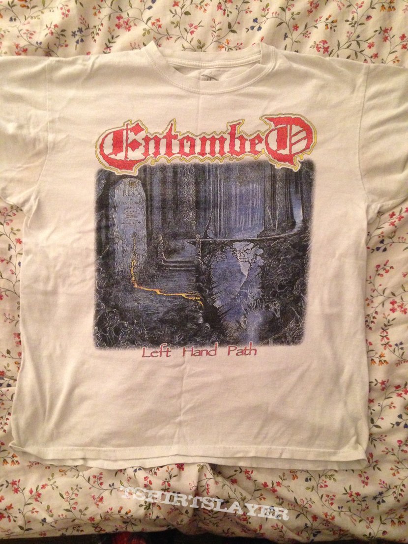 Entombed - Left Hand Path Shirt - White Bootleg