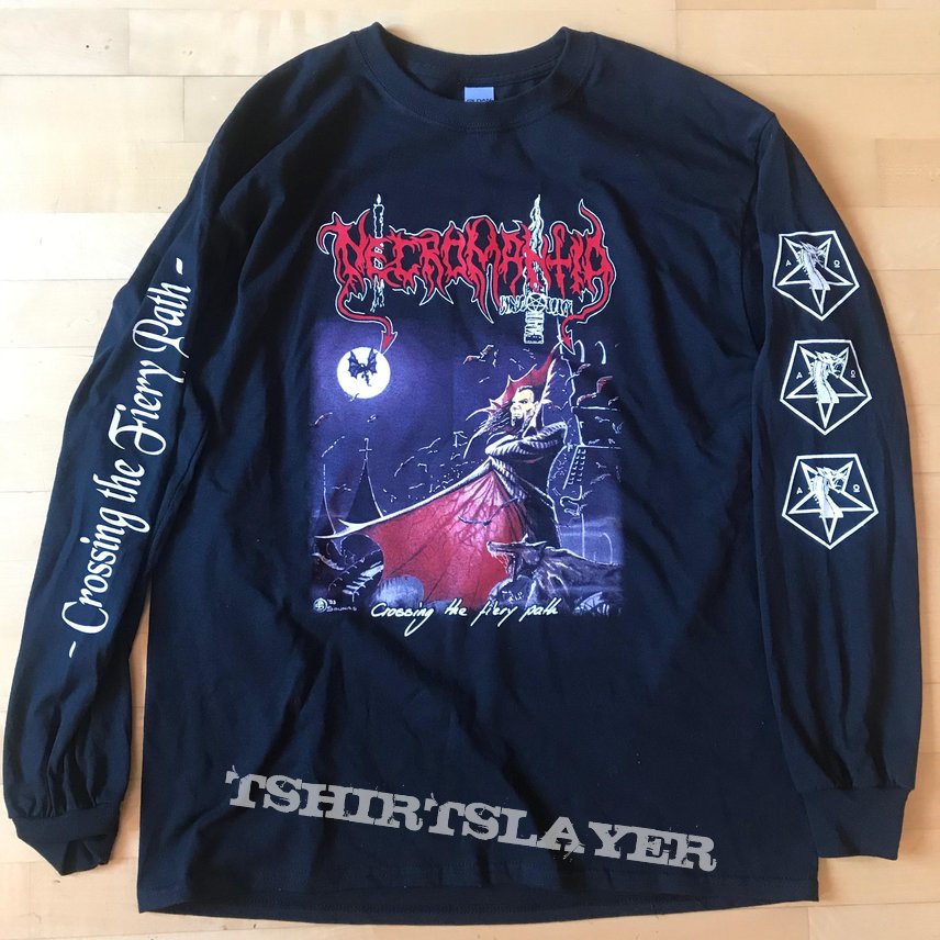 Necromantia – Crossing the Fiery Path Longsleeve Nythra productions 2020