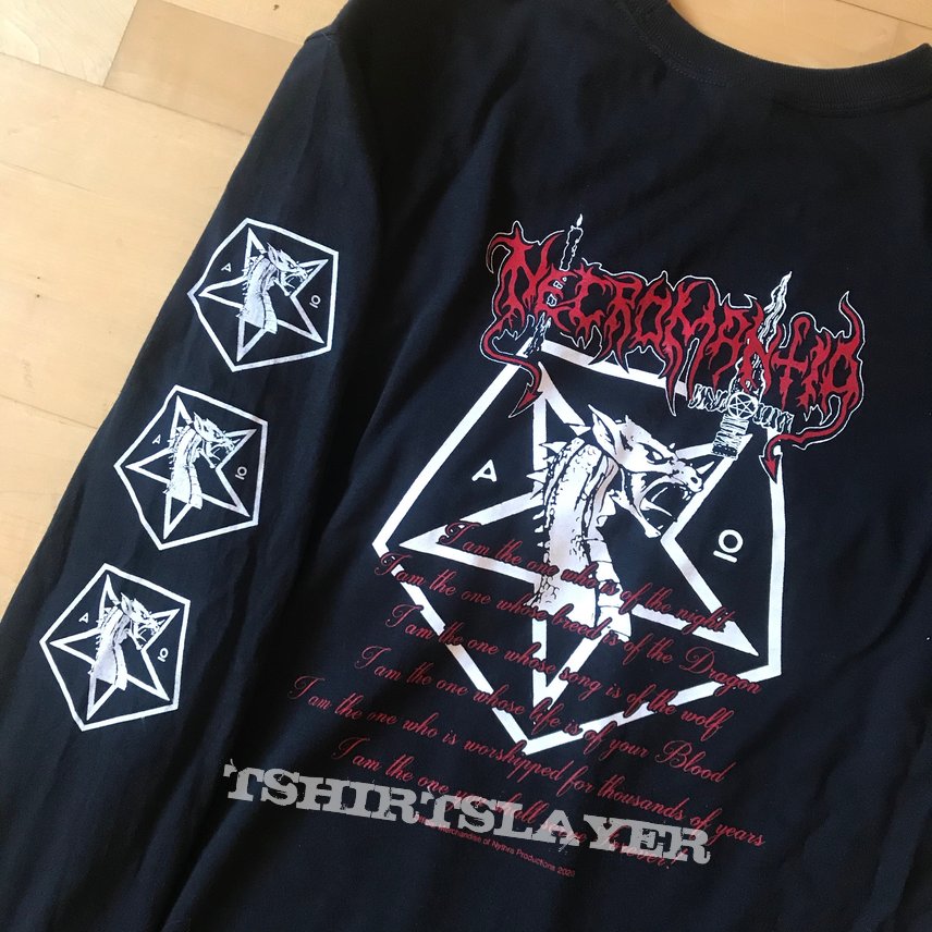 Necromantia – Crossing the Fiery Path Longsleeve Nythra productions 2020