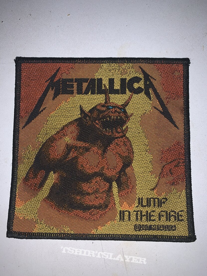 Metallica - Jump in the Fire patch 