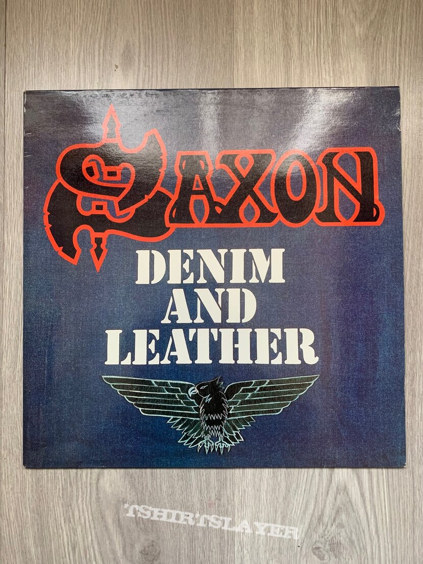 Saxon - Denim and Leather vinyl