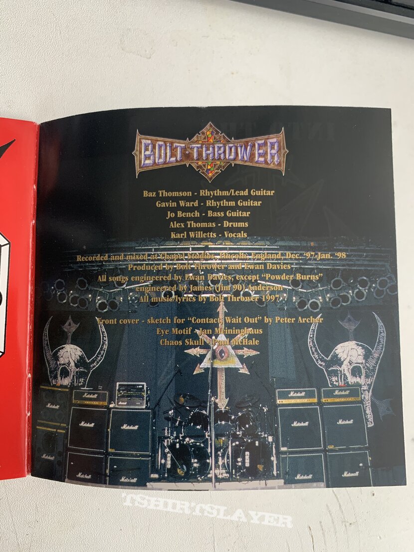 Bolt Thrower - Mercenary CD