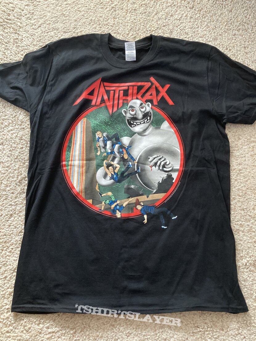 anthrax tour shirt