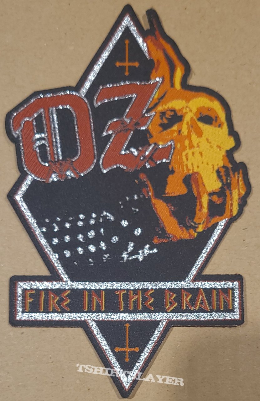 OZ - Fire In The Brain Patch