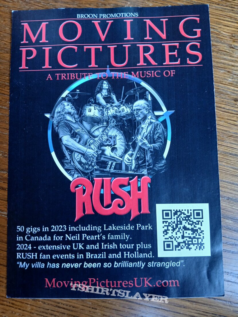 Moving Pictures A Tribute To The Music Of Rush Flyer