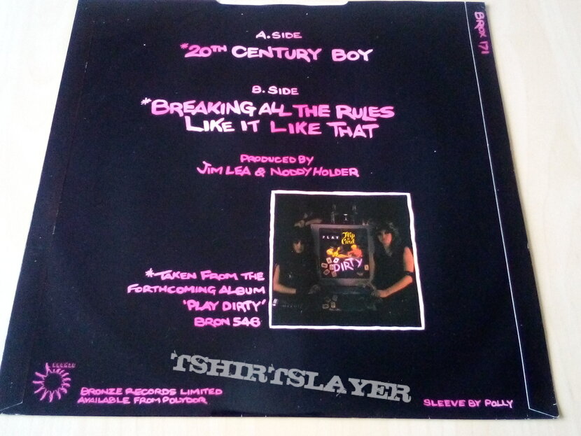 Girlschool 20th Century Boy 12&quot; Vinyl