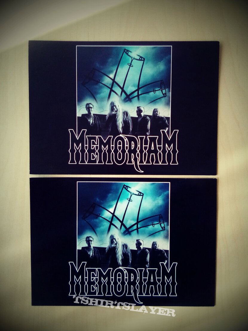 Memoriam To The End Flyers