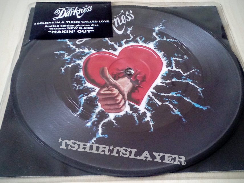 The Darkness - I Believe In A Thing Called Love 7&quot; - 2004