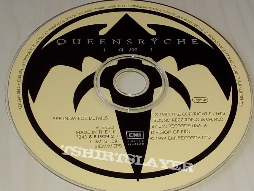Queensryche - I Am I - Ltd Edt CD 5 Full Colour Band Cards &amp; 3D Tri - Ryche