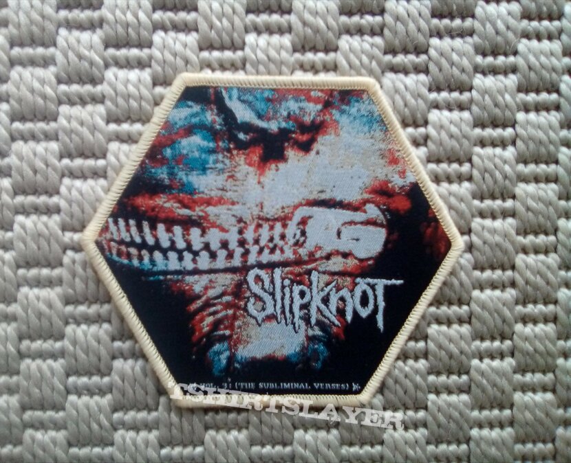 Slipknot Vol.3: The Subliminal Verses Official Woven Patch