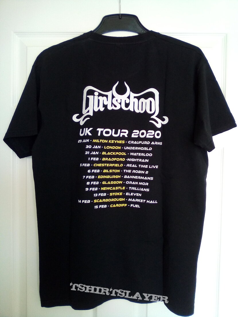 Girlschool 2020 UK Tour