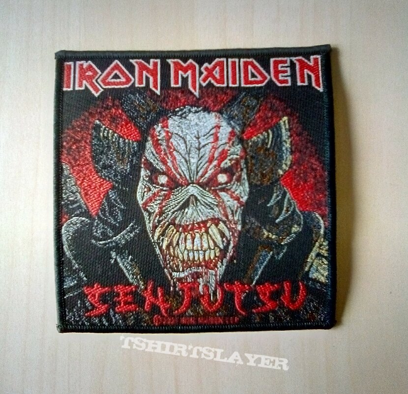 Iron Maiden Senjutsu Back Cover Patch