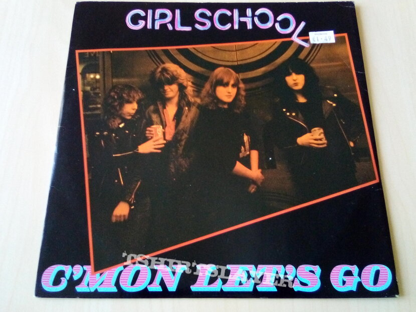 Girlschool C&#039;mon Let&#039;s Go 10&quot; Vinyl