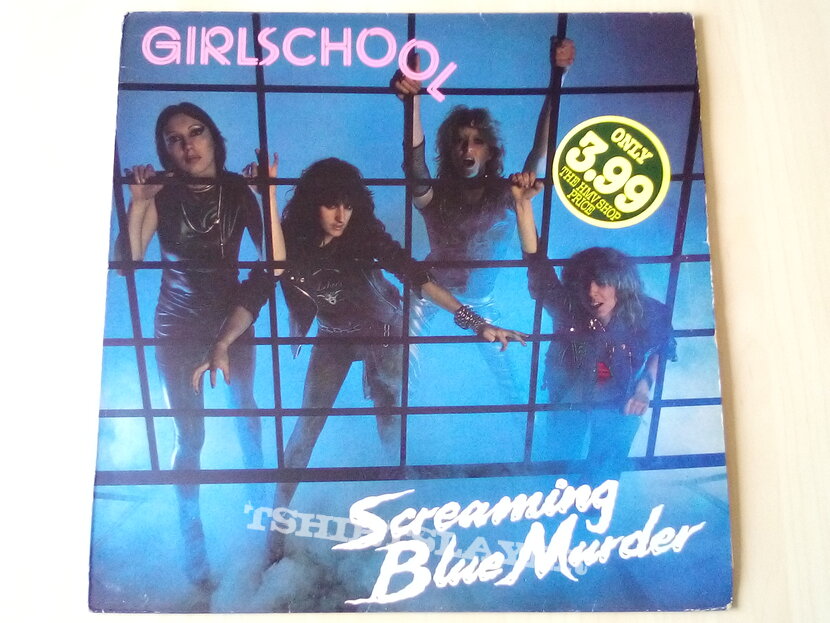 Girlschool Screaming Blue Murder Vinyl LP