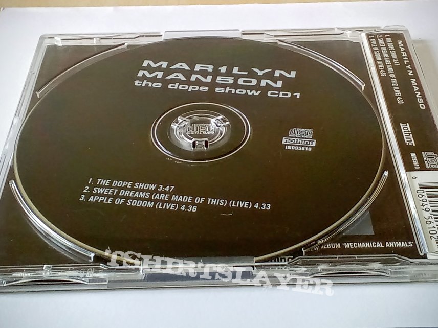 Marilyn Manson - The Dope Show CD 1, 3 Track CD 