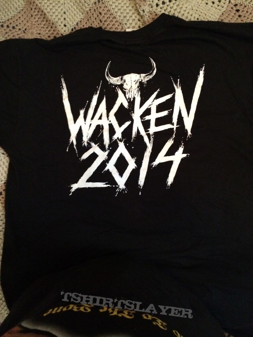 Kreator Wacken 2014 limited edition T shirt (only 300 printed)