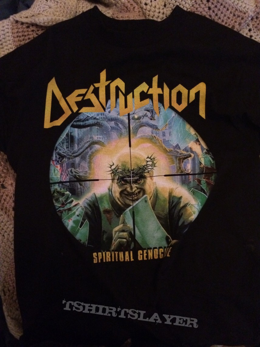 Destruction North American 2014 tour shirt