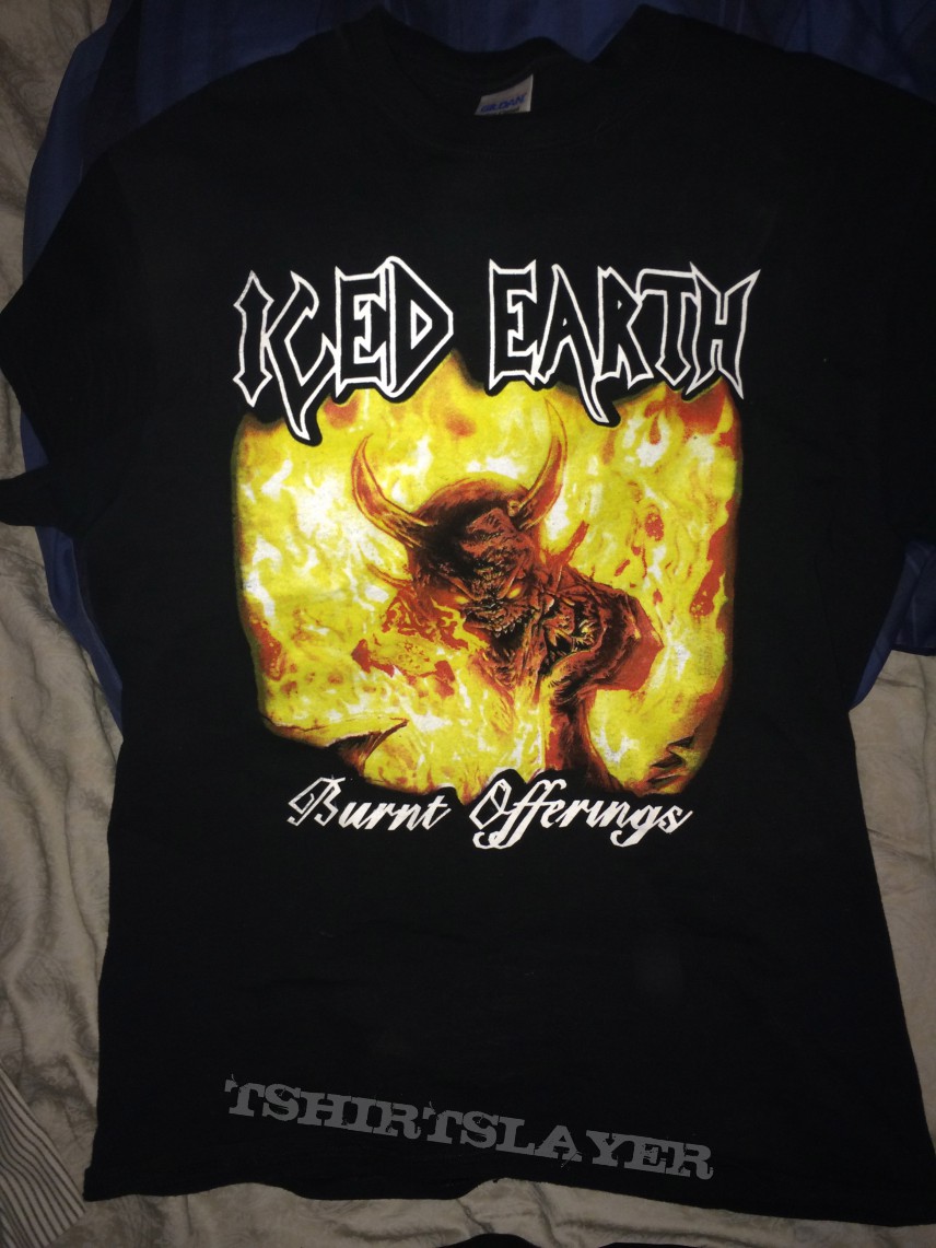 Iced Earth Burnt Offerings shirt