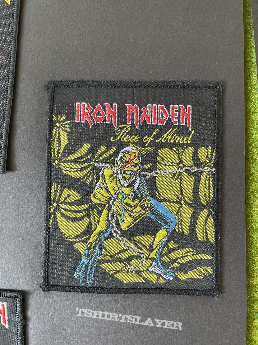 Vintage Iron Maiden patches I’m thinking about selling