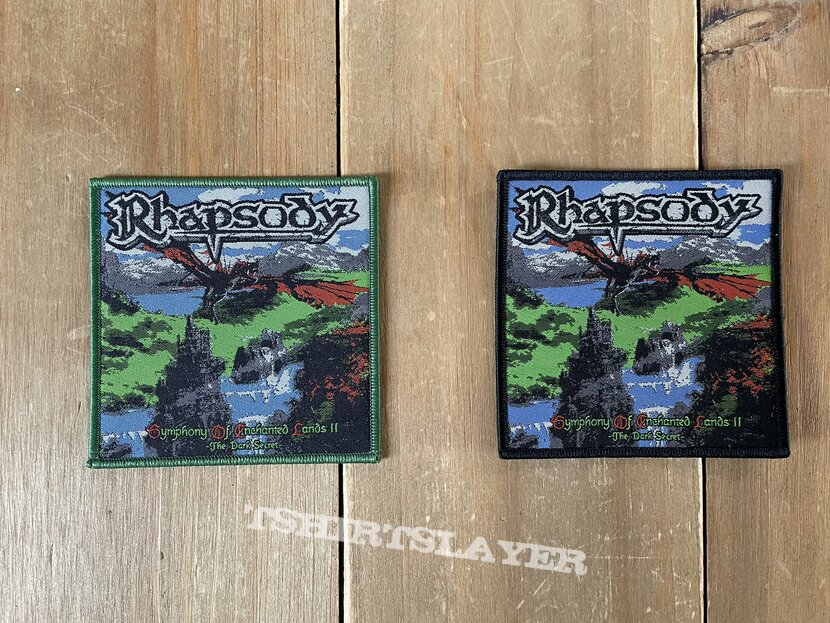 Rhapsody Of Fire Rhapsody - Symphony of Enchanted Lands II: The Dark Secret woven patch