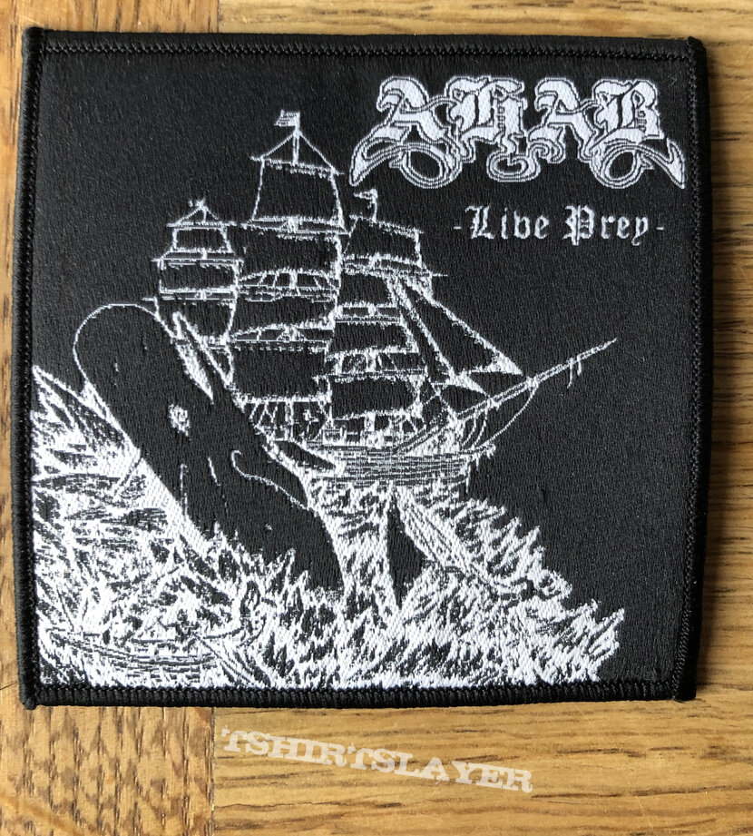 Ahab - Live Prey woven patch