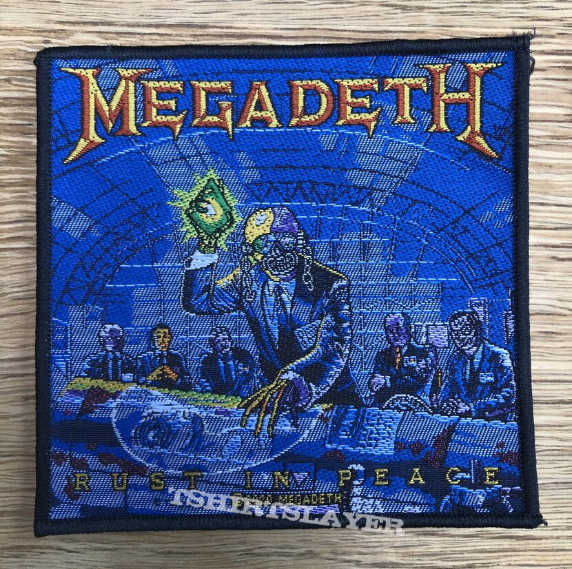 These patches sell... and I’m buying! Megadeth 2020