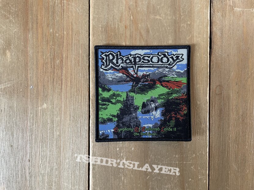 Rhapsody Of Fire Rhapsody - Symphony of Enchanted Lands II: The Dark Secret woven patch