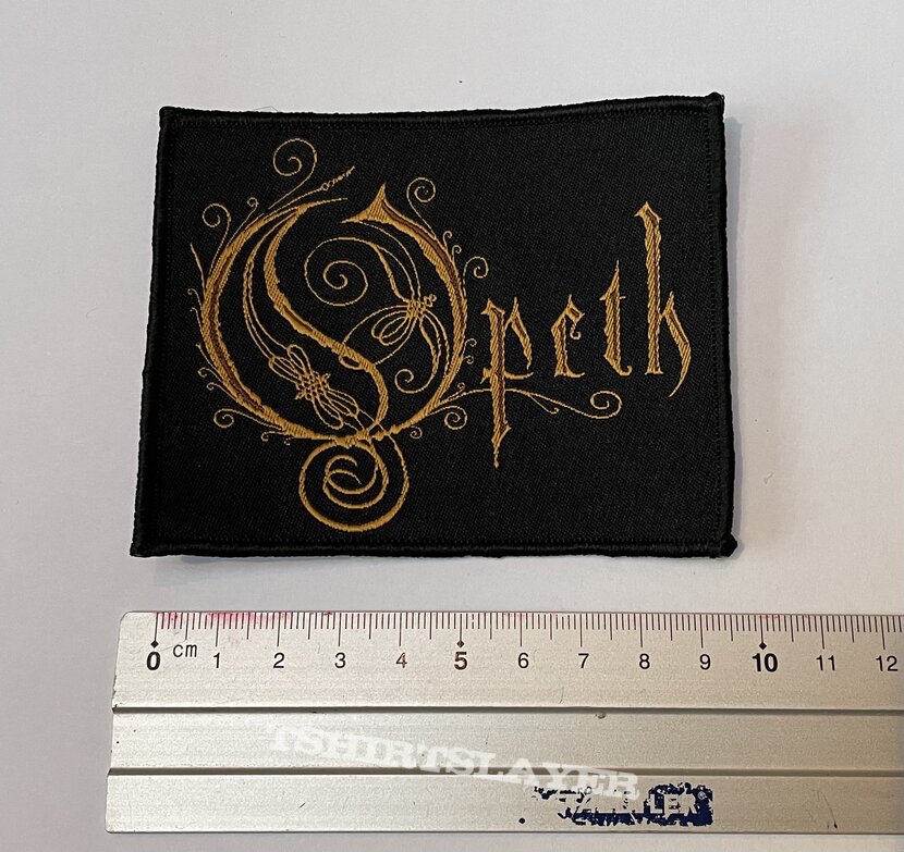 Opeth logo woven patch