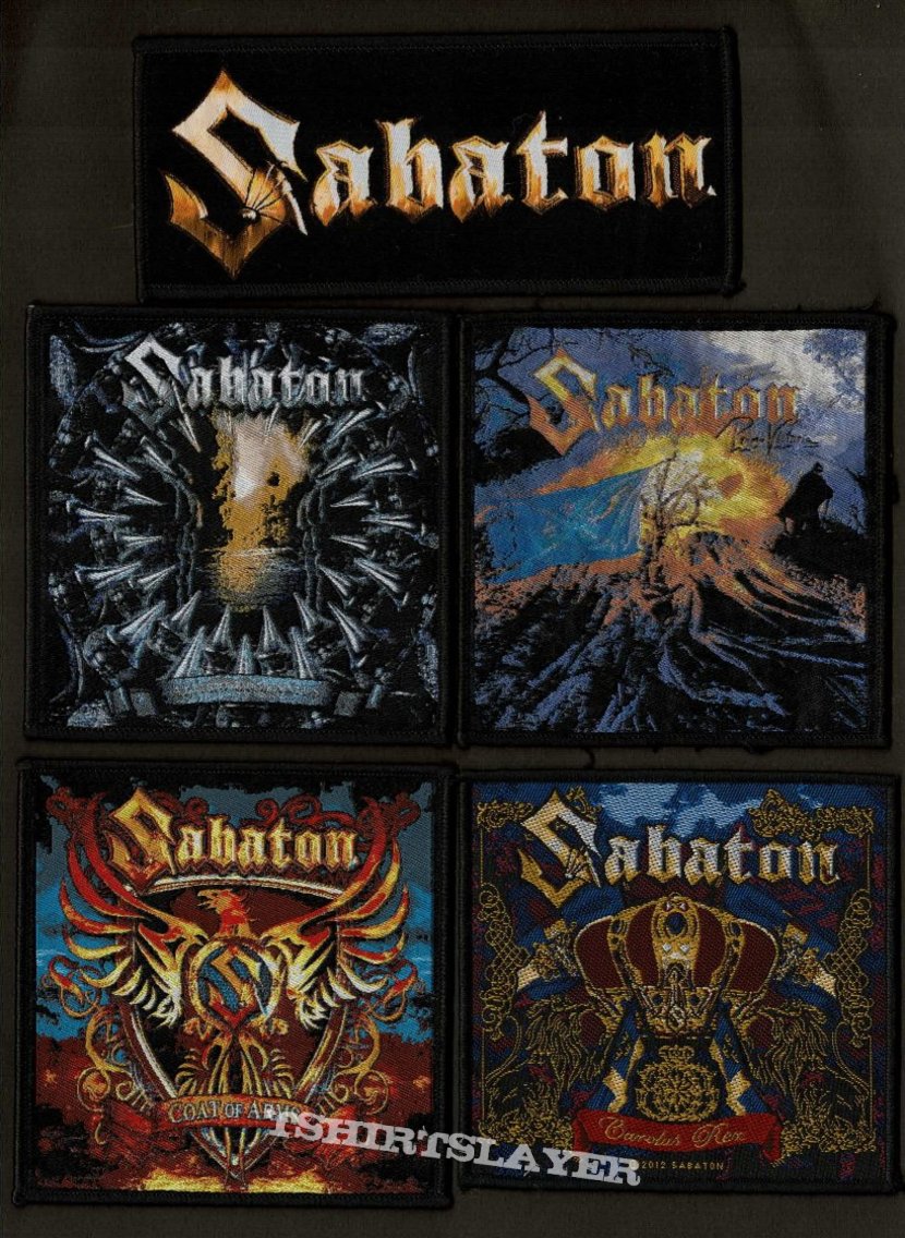Sabaton patches