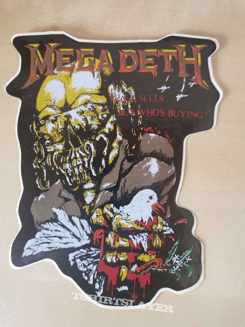 Megadeth sticker 