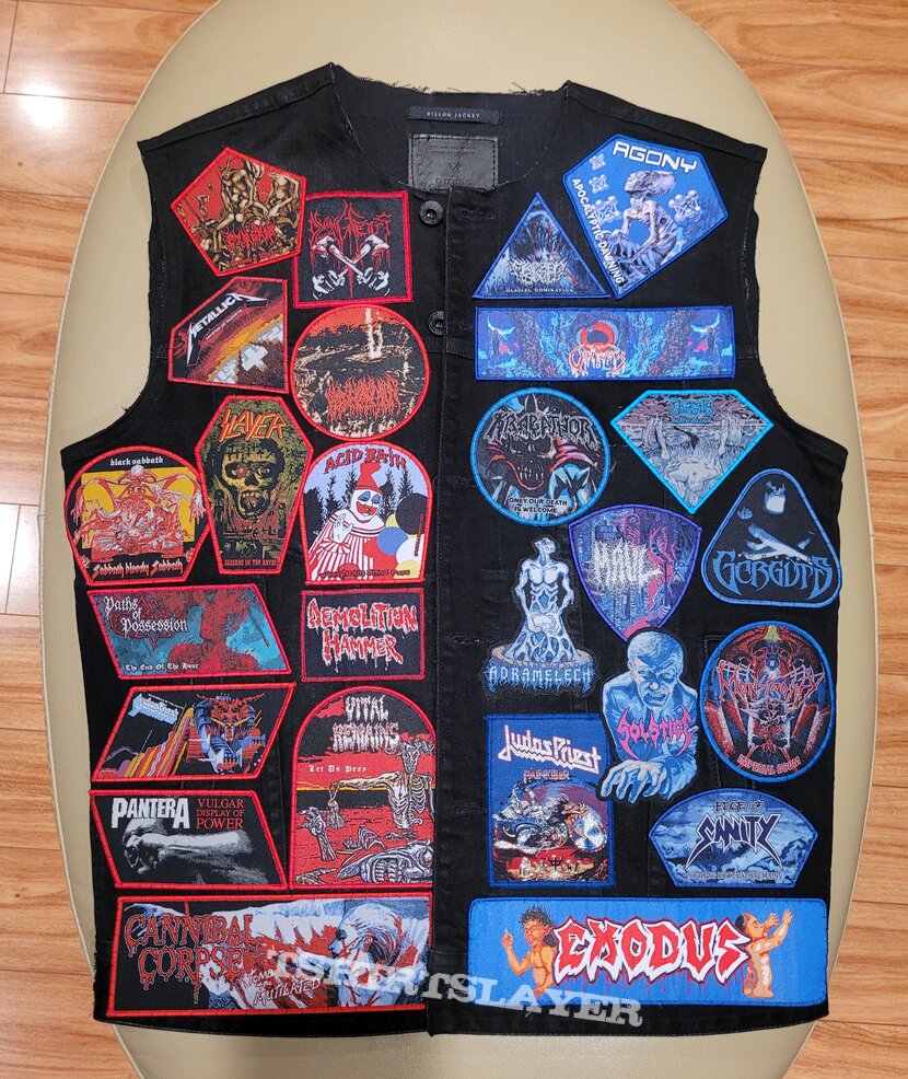 Cryptopsy Red/Blue vest 