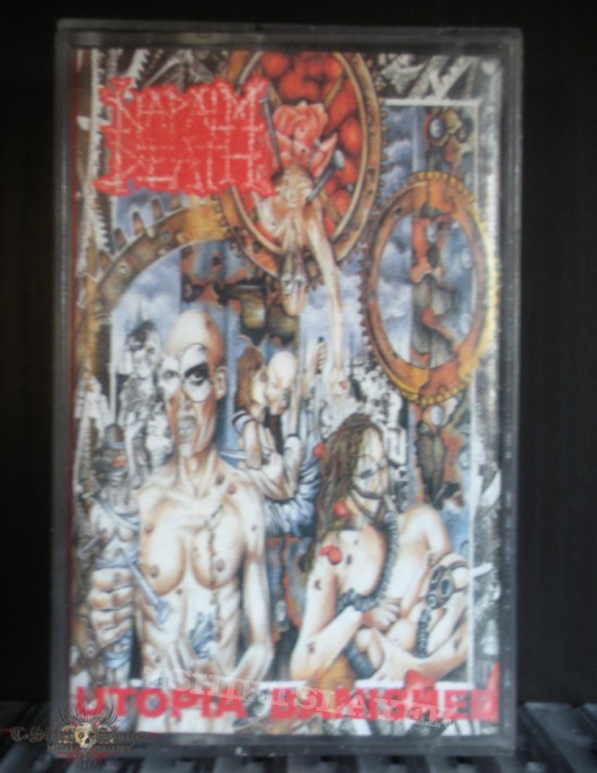 Other Collectable - Napalm Death- Utopia Banished CASSETTE