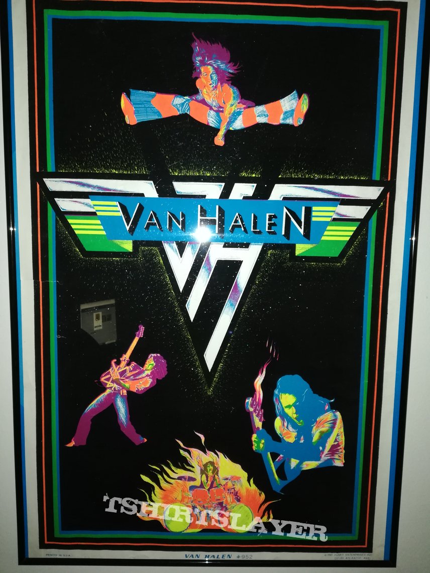 Van Halen - Black Light Poster