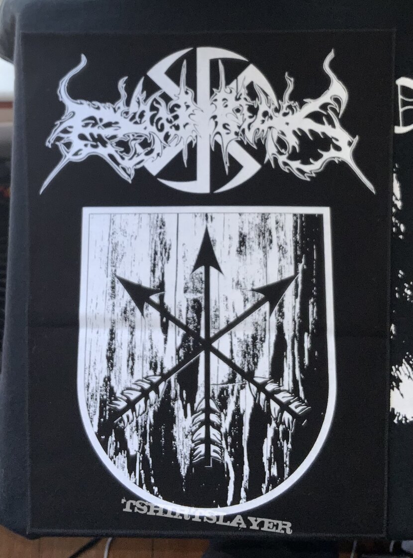 Dub Buk Shield Arrows Backpatch