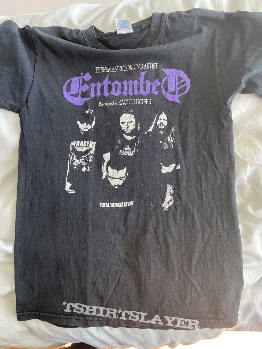 Entombed -t-shirt | TShirtSlayer TShirt and BattleJacket Gallery