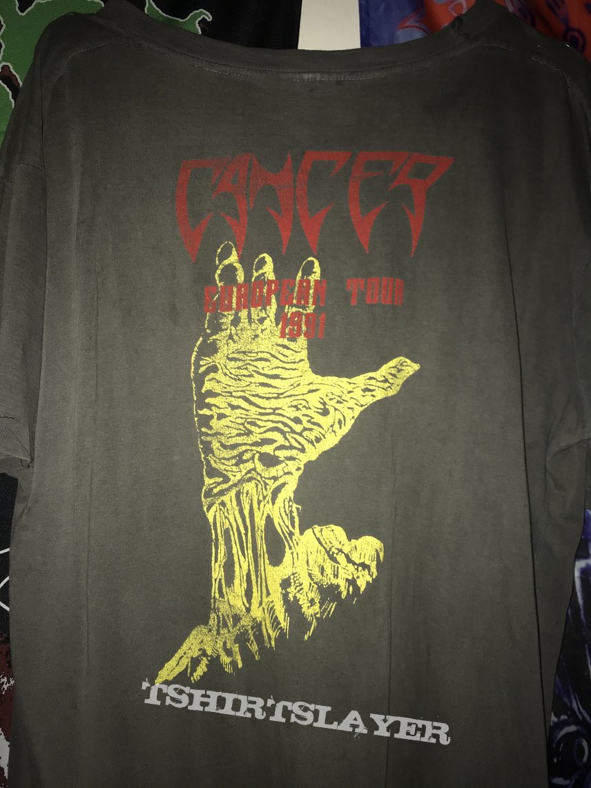 Cancer 1991 Tour Shirt
