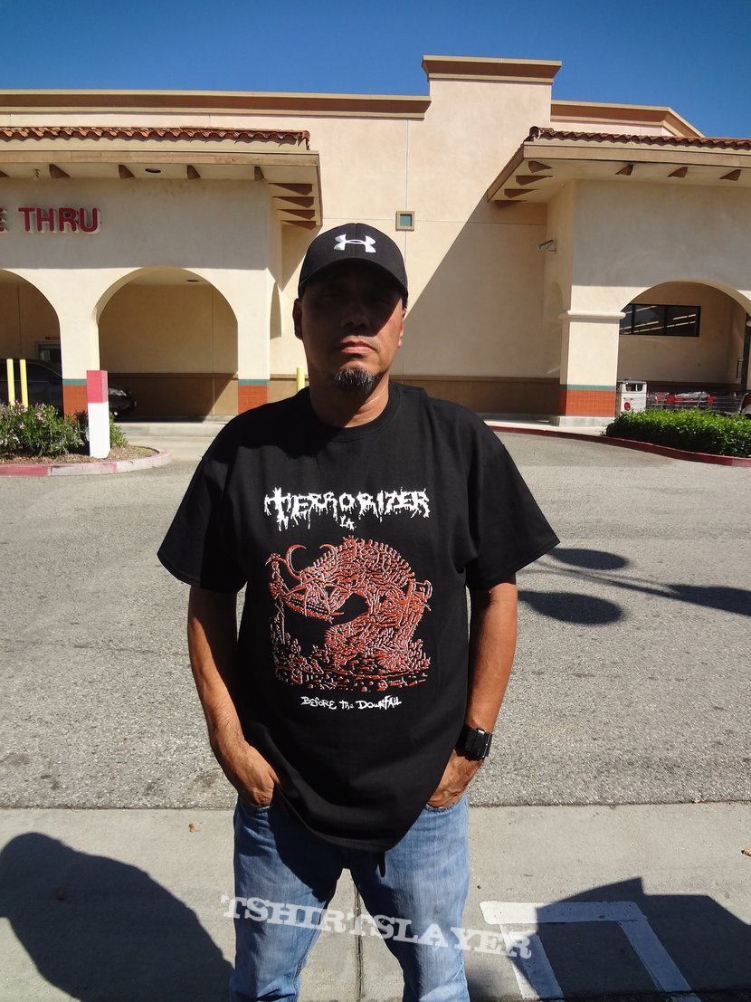 (Official) Terrorizer LA before the downfall shirts