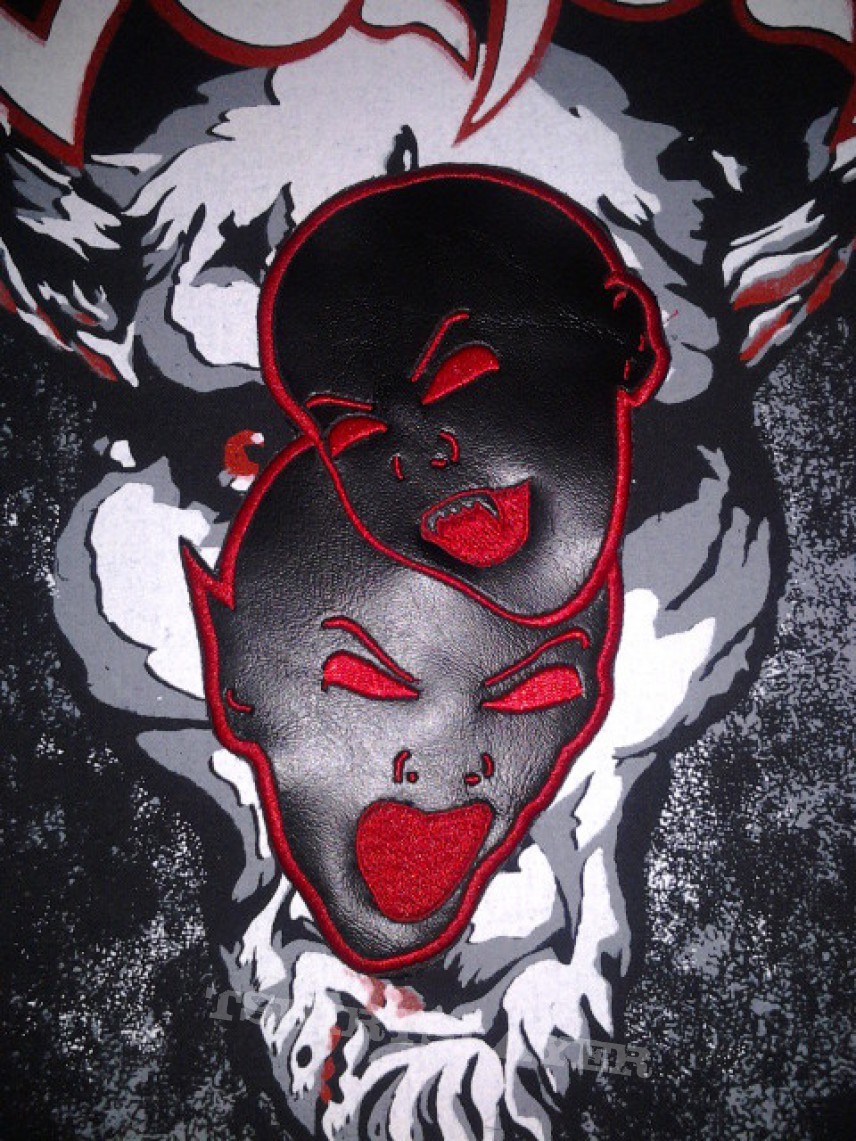 Patch - Venom leather twin faces patch