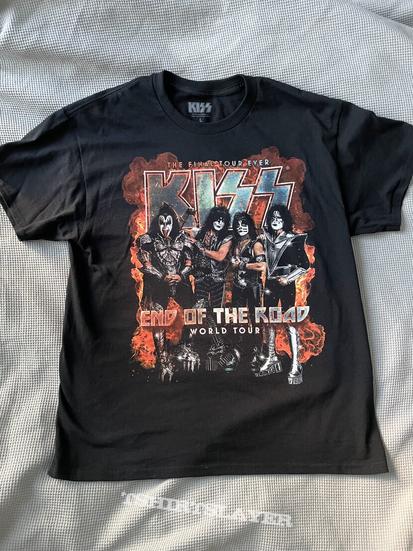 T-shirt Kiss - End of the Road