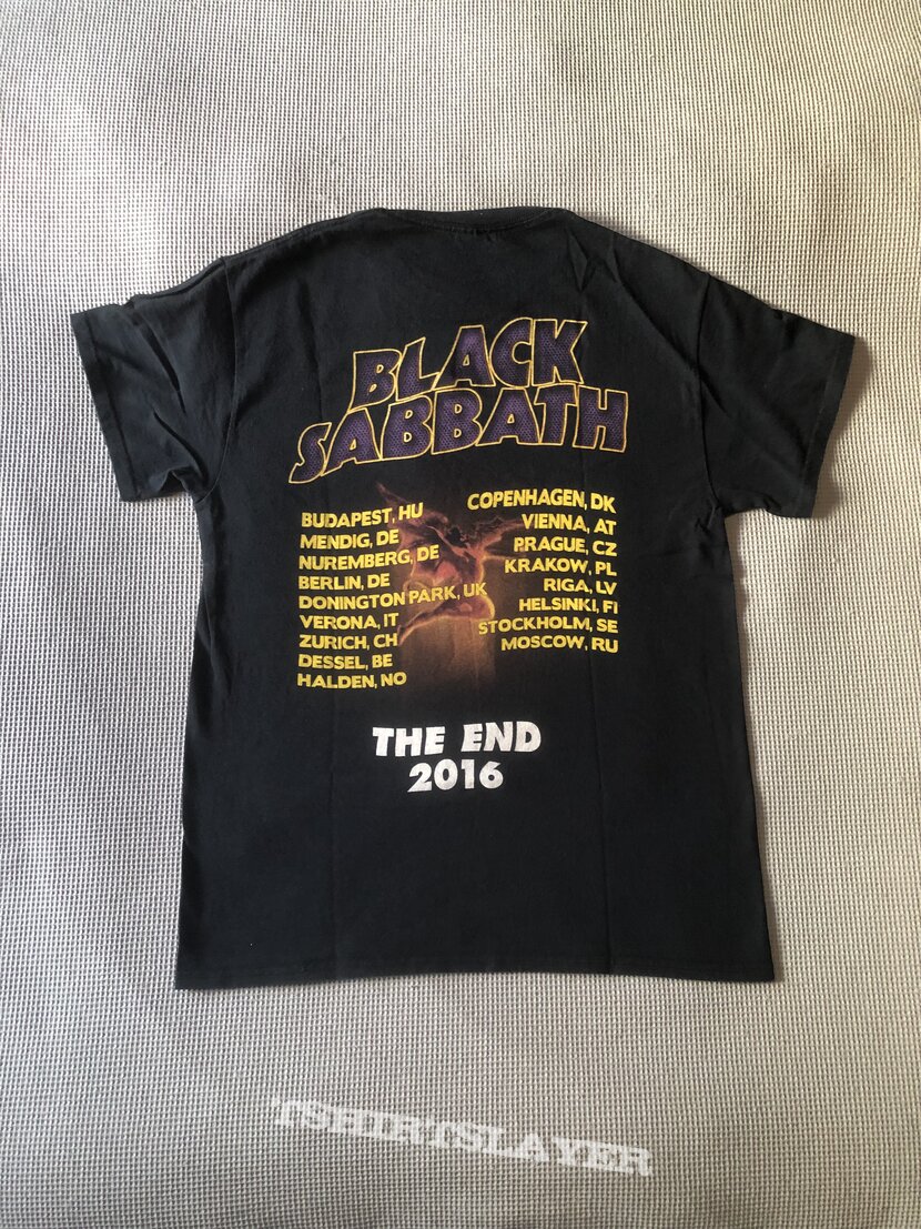 Black Sabbath The End European tour 2016