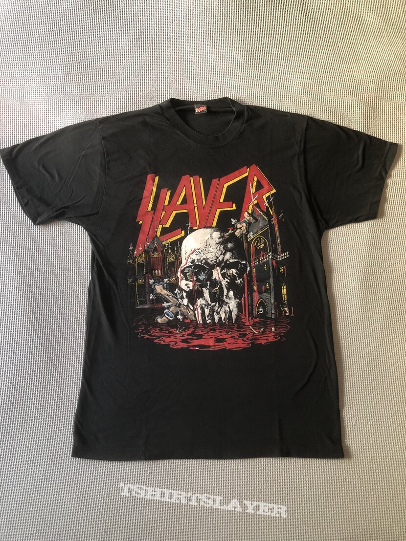 Slayer World sacrifice tour 1988