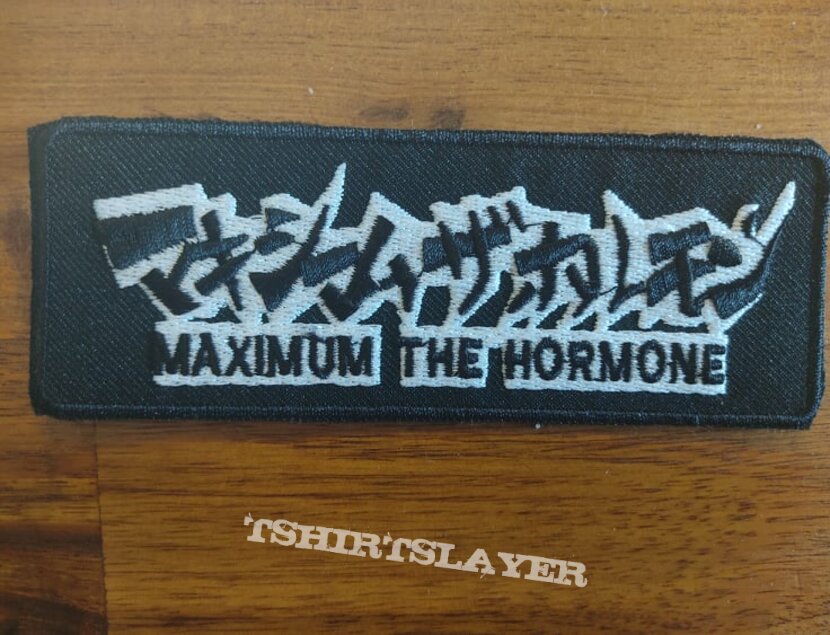 MAXIMUM THE HORMONE boottleg logo patch