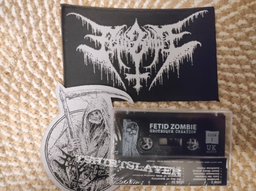 FETID ZOMBIE official patch &amp; tape