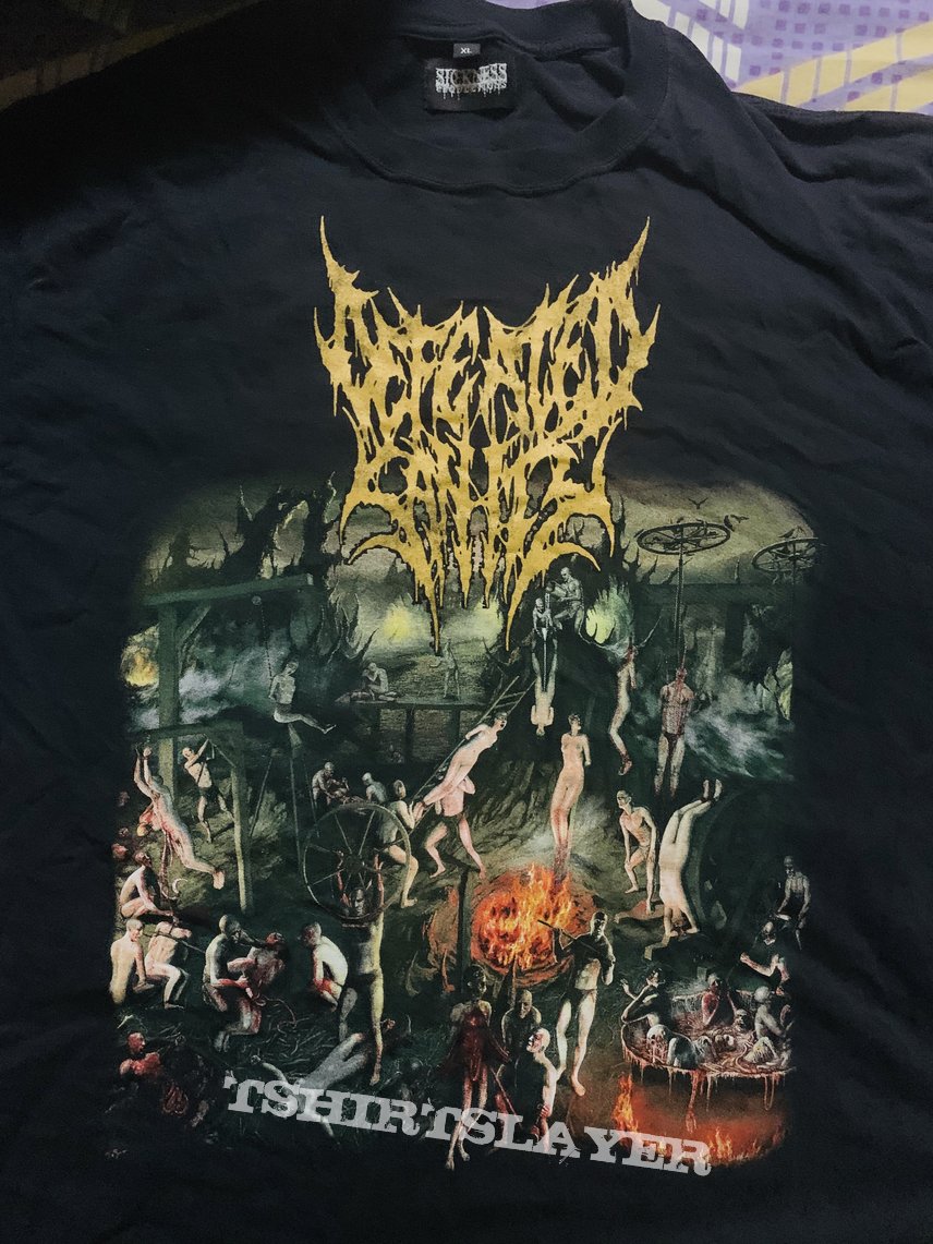 defeated sanity shirt